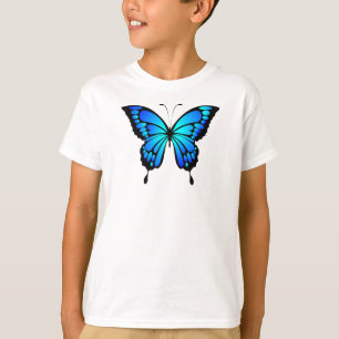 Butterfly Blue Insect Illustration-20284 T-Shirt