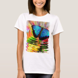 Butterfly Blue keep your shirt on don't get bugged
