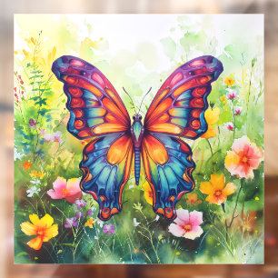 Butterfly Blue Orange Wings