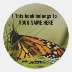 BUTTERFLY Book Sticker