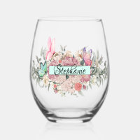 Butterfly Botanicals Personalised Elegant flowers
