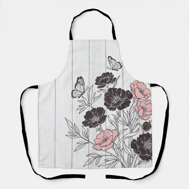 Butterfly Bouquet Apron (Front)