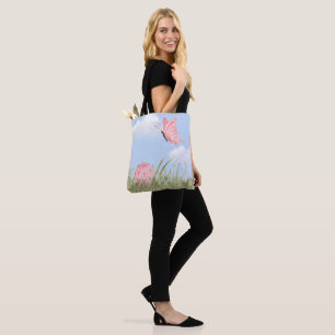 Butterfly Breeze Pickleball Tote Bag