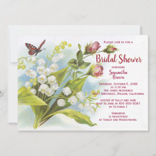 Butterfly Bridal Shower Invitation