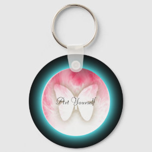 Butterfly Bubbles Key Ring
