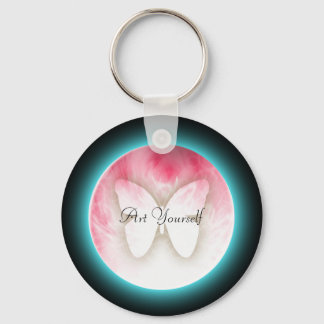 Butterfly Bubbles Key Ring