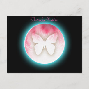 Butterfly Bubbles Postcard