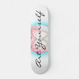 Butterfly Bubbles Skateboard