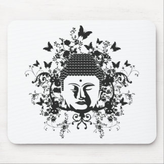 Butterfly Buddha Mouse Pad