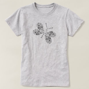 Butterfly Bug Insect Art drawing shirt
