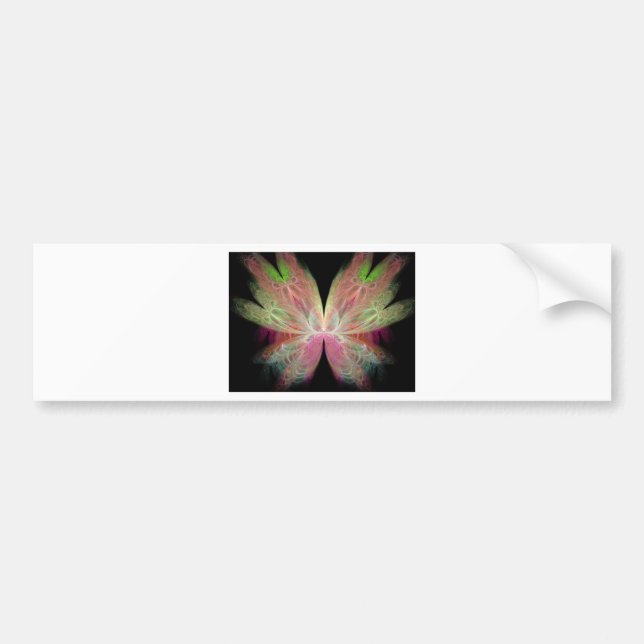 Butterfly Bumper Sticker (Front)