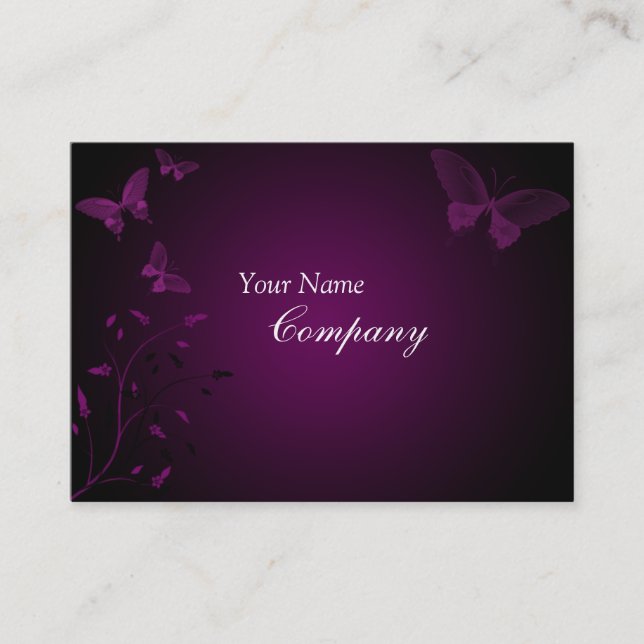 Butterfly Business Card (Front)