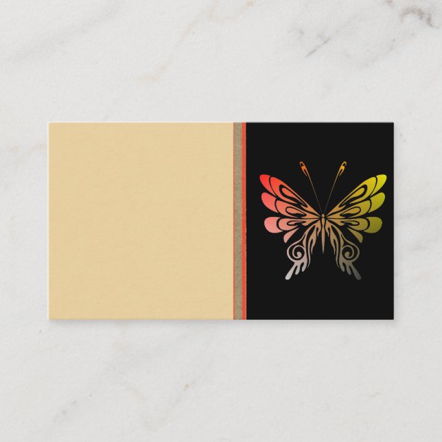 Butterfly Business Card (Front)