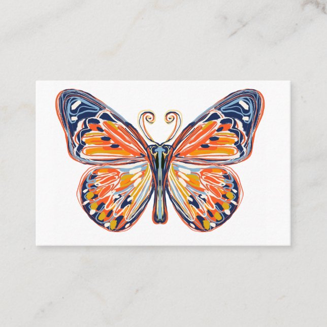 Butterfly Business Card (Front)