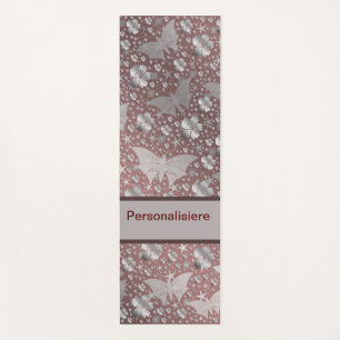 butterfly, butterflies, colourful, shiny, sparklin yoga mat