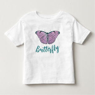 Butterfly Butterfly Personalisation Toddler T-Shirt