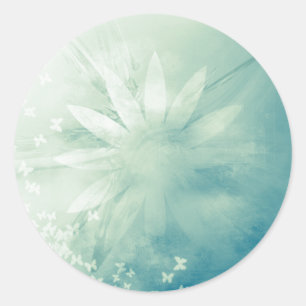 Butterfly_by_Solsolisdeus Classic Round Sticker