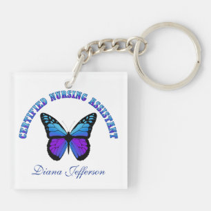 Butterfly C.N.A Keychain