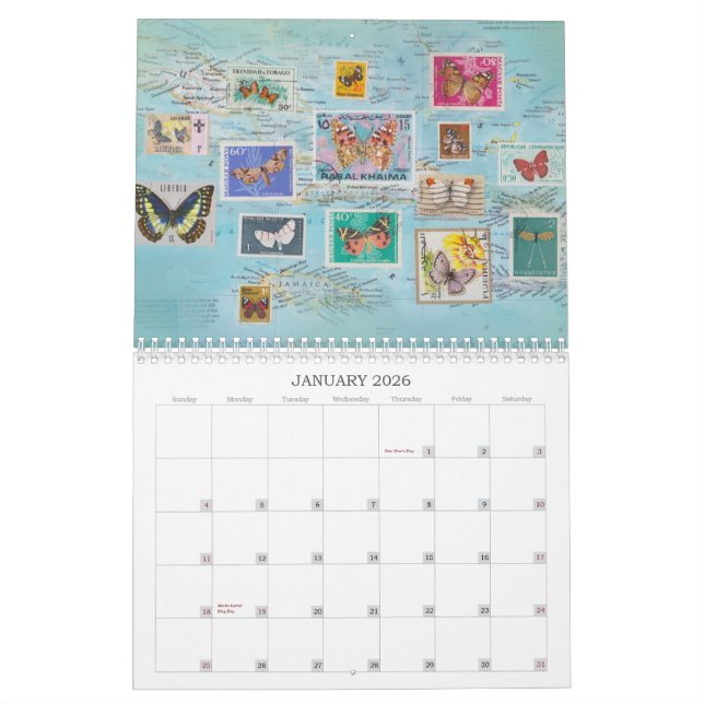 Butterfly Calendar 2013 (Jan 2026)