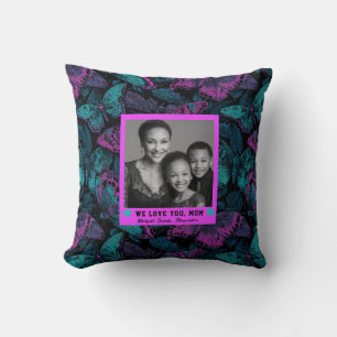 Butterfly Camo Best Grandma Warm Interiors Cushion