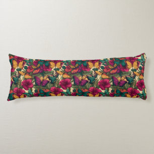 Butterfly Camo Bouquet Condo Decor Luxury Outdoor Body Cushion