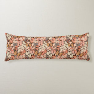 Butterfly Camo Garden Decorative Design Victorian Body Cushion