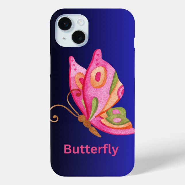 Butterfly Case-Mate iPhone Case (Back)