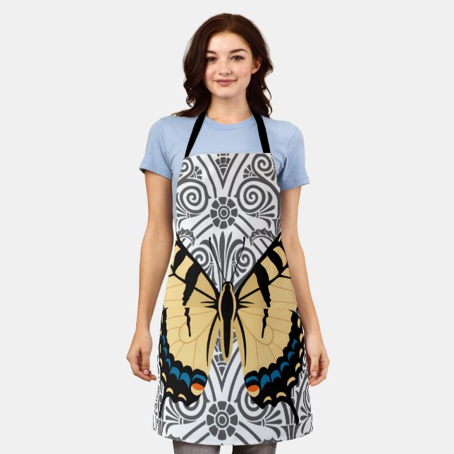 Butterfly Centre of Attention Apron (Worn)