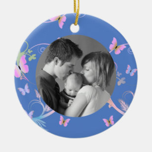 Butterfly Ceramic Ornament