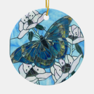 Butterfly Ceramic Ornament