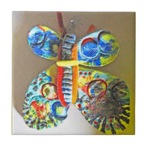 BUTTERFLY ceramic tile | m3galleryStudio