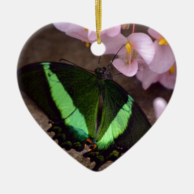 Butterfly Ceramic Tree Decoration (Front)