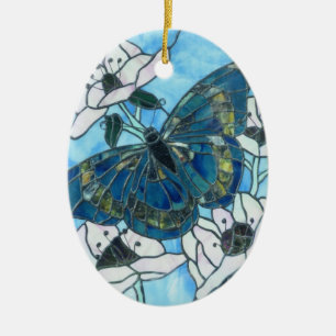 Butterfly Ceramic Tree Decoration