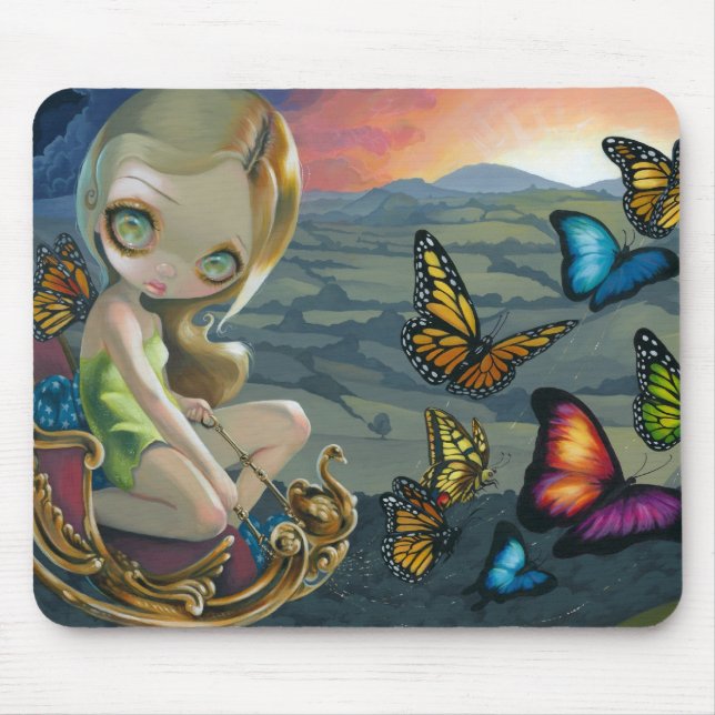 "Butterfly Chariot" Mousepad (Front)