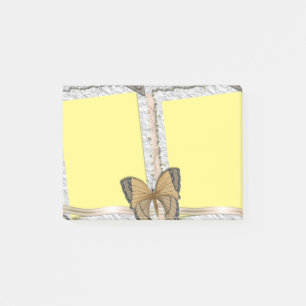 Butterfly choose your colour post-it notes