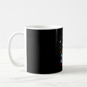 Butterfly Christmas Tree Lights Women Girls Xmas B Coffee Mug