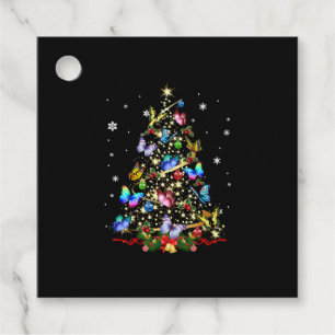 Butterfly Christmas Tree Lights Women Girls Xmas B Favour Tags