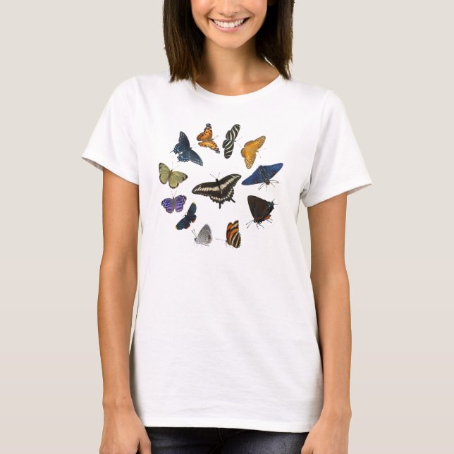 Butterfly Circle T-Shirt (Front)