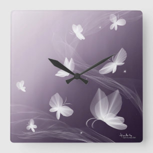 Butterfly clock
