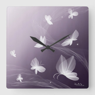 Butterfly clock