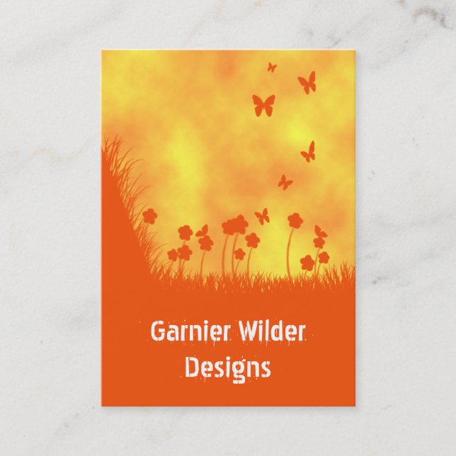 butterfly cloud business card (Front)