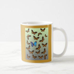 butterfly coffee mug