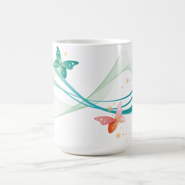 butterfly coffee mug (Center)