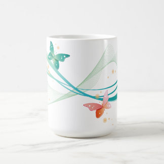 butterfly coffee mug