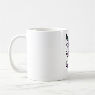 Butterfly Coffee Mug Fairycore Floral Inspiratio