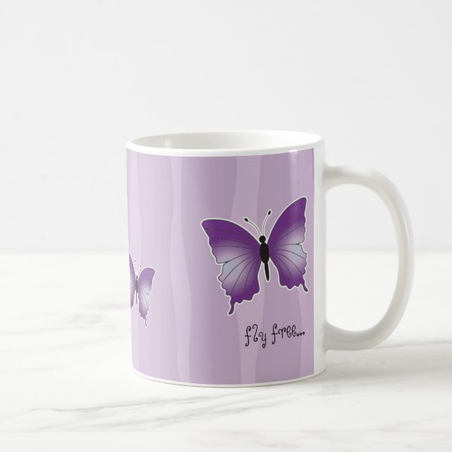 Butterfly Coffee / Tea Mug (Right)