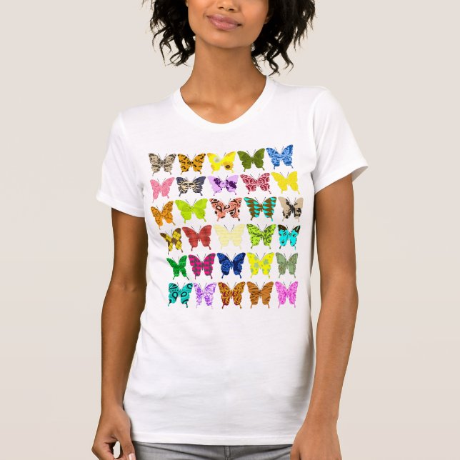 Butterfly Collage T-Shirt (Front)
