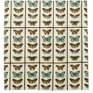 Butterfly Collection by Chariklia Zarris Shower Curtain