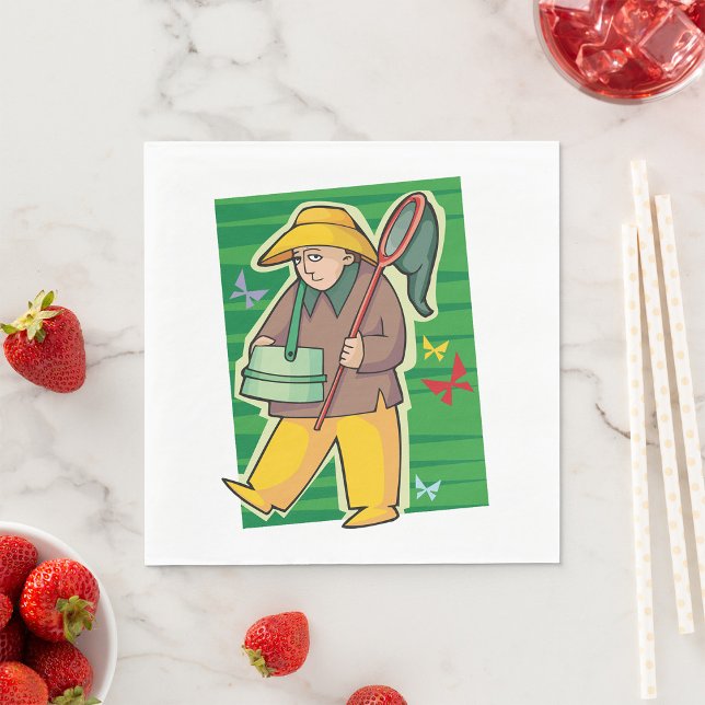 Butterfly Collector Napkin (Creator Uploaded)