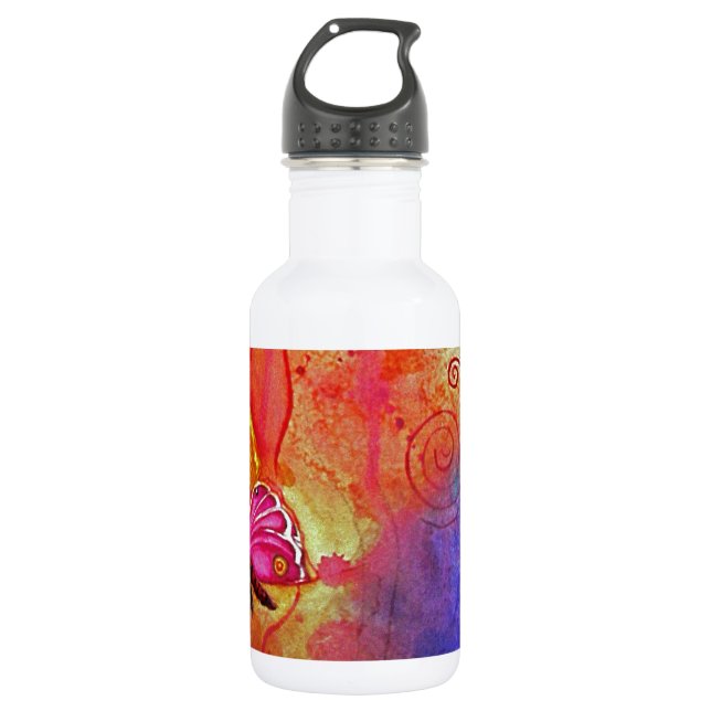 Butterfly Colour Blast 532 Ml Water Bottle (Front)